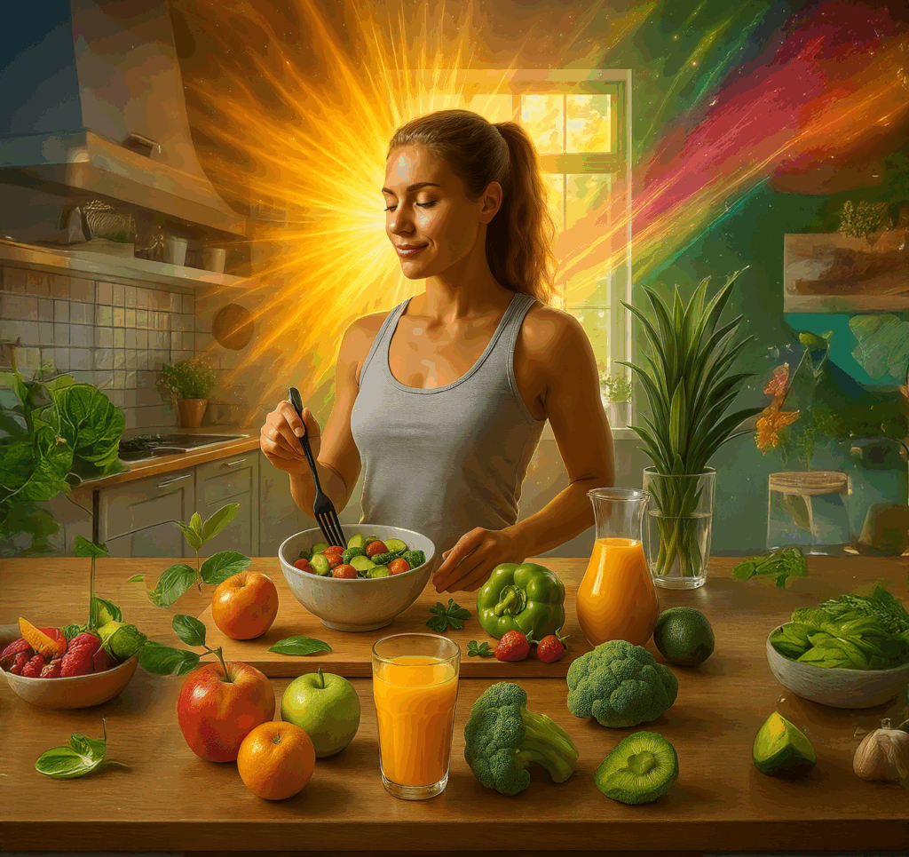alimentazione energetica e sana per il tuo corpo